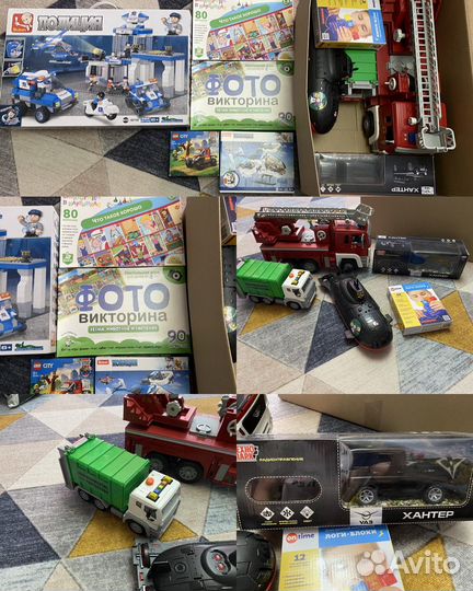 Большая коробка игрушек