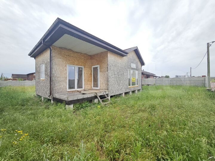 Дом 80 м² на участке 6,2 сот.