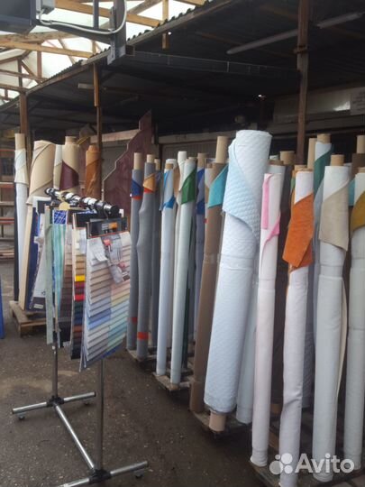 Кожзам, мебельные ткани, натуральная кожа