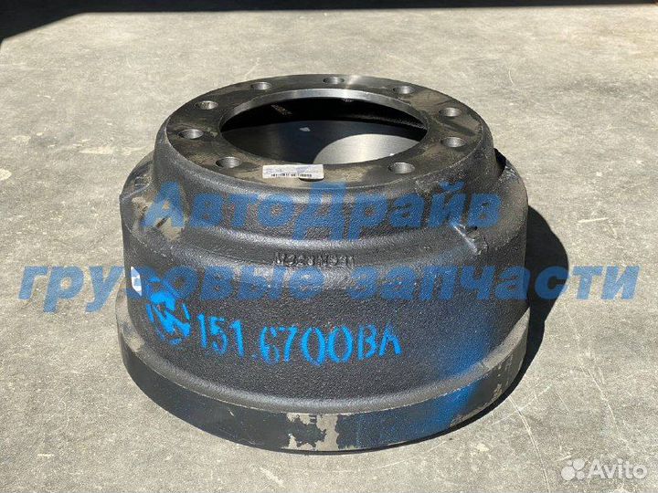 Барабан тормозной Freightliner задней оси