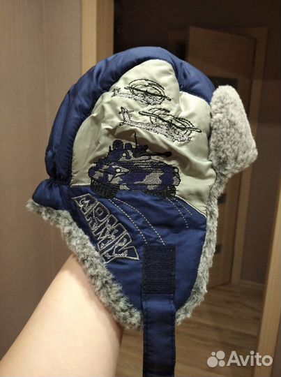 Новая шапочка Олле на мальчика осень/зима 50 рр