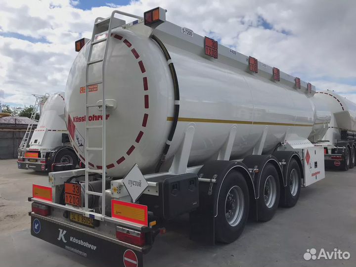 Полуприцеп бензовоз Kassbohrer TANKAUFLIEGER, 2023