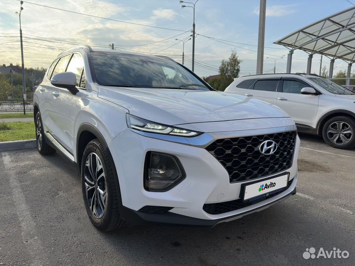 Hyundai Santa Fe 2.0 AT, 2020, 64 600 км
