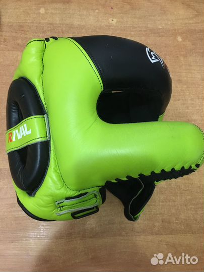 Боксерский шлем с бампером Rival