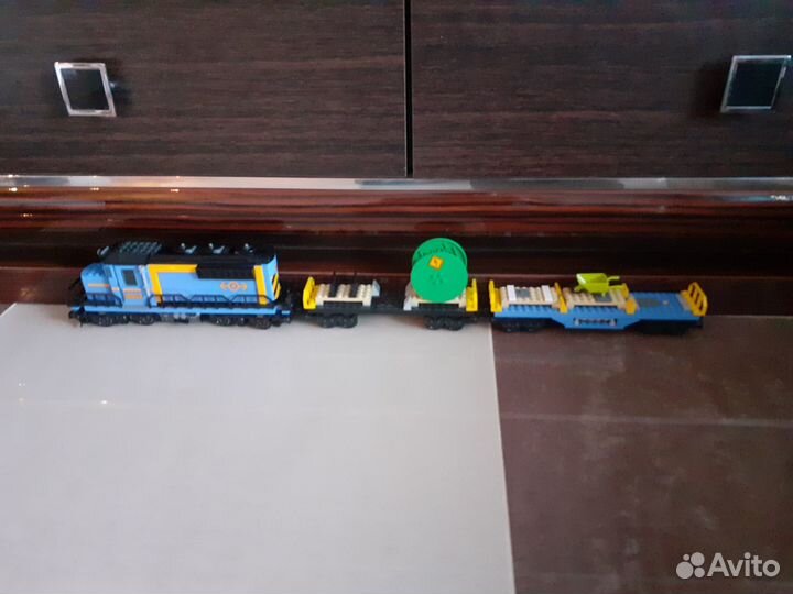 Lego city грузовой поезд