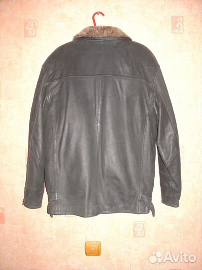 Продаю зимнюю кожаную куртку