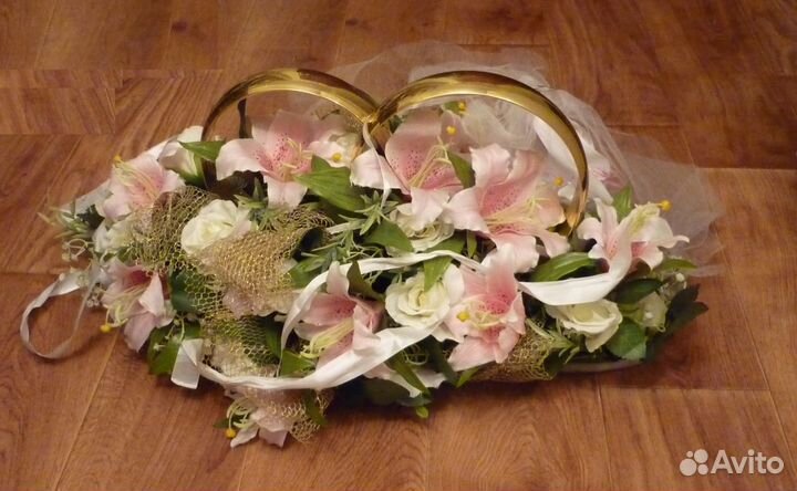 Продам свадебные украшения на авто