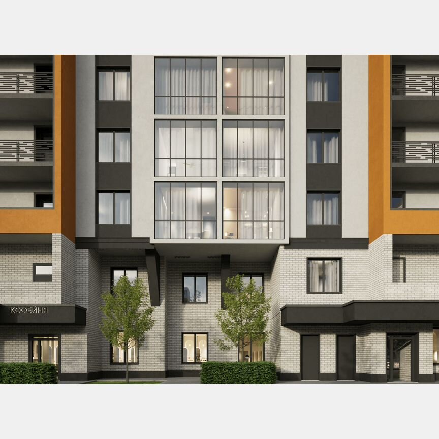 Квартира-студия, 29,6 м², 4/17 эт.