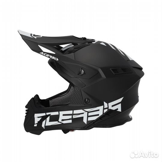 Black Шлем Acerbis X-track 22-06 2025