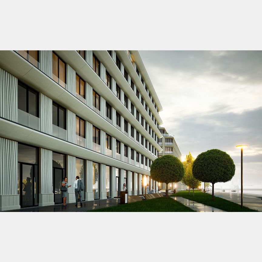 1-к. апартаменты, 44,5 м², 5/8 эт.