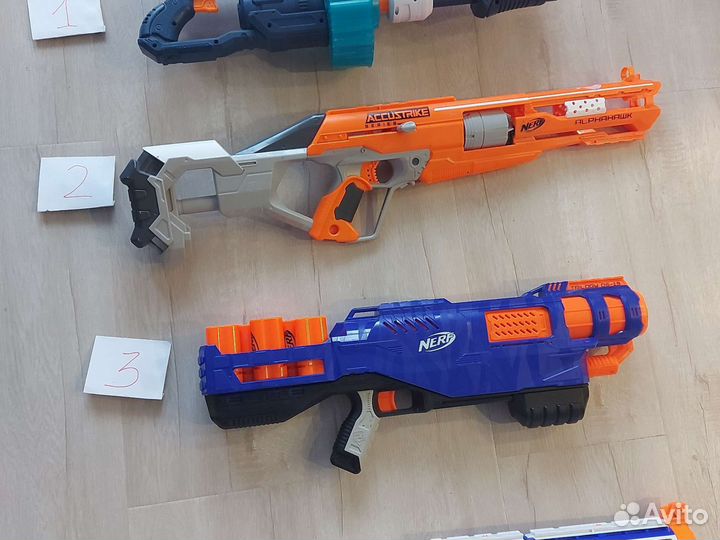 Nerf большая коллекция