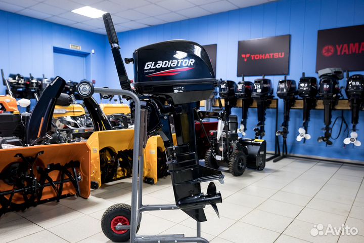 Лодочный мотор Gladiator G 9.8 FHS