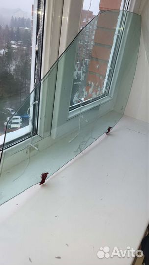 Стекло водительское левое bmw e 46