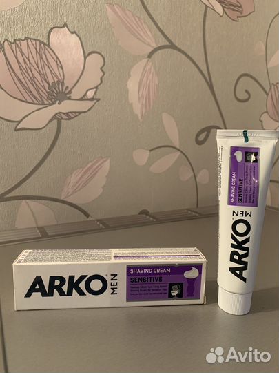 Крем для бритья arko Men sensitive