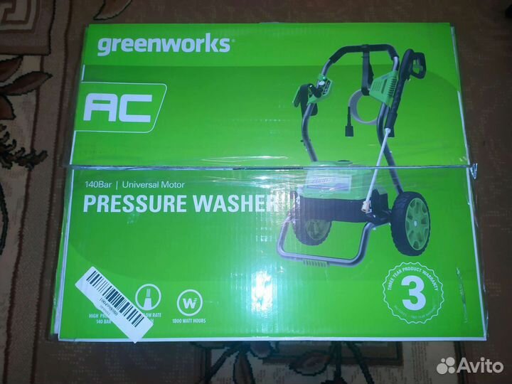Мойка высокого давления Greenworks