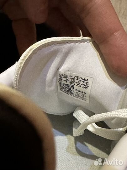 Кроссовки adidas samba og белые 7uk оригинал