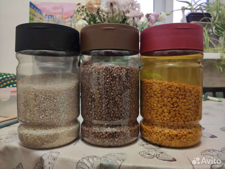 Контейнеры для сыпучих продуктов