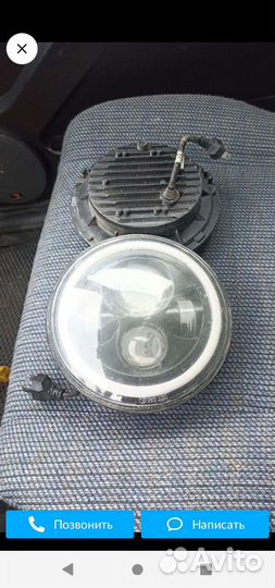 Диодные фары niva