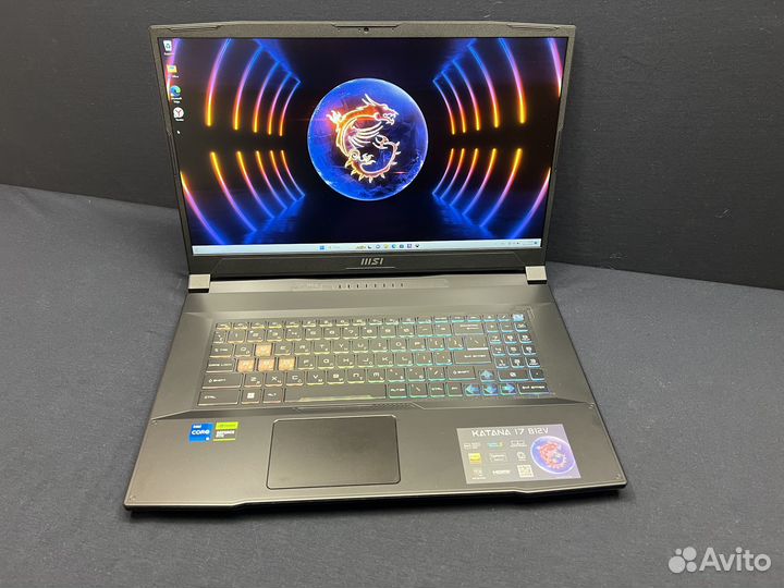 Новый игровой MSI katana 17 RTX4060 144Hz