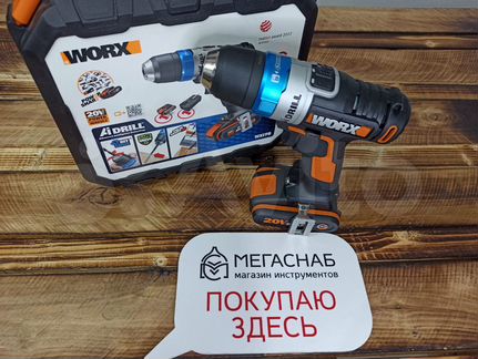 Шуруповерт worx AiDrill