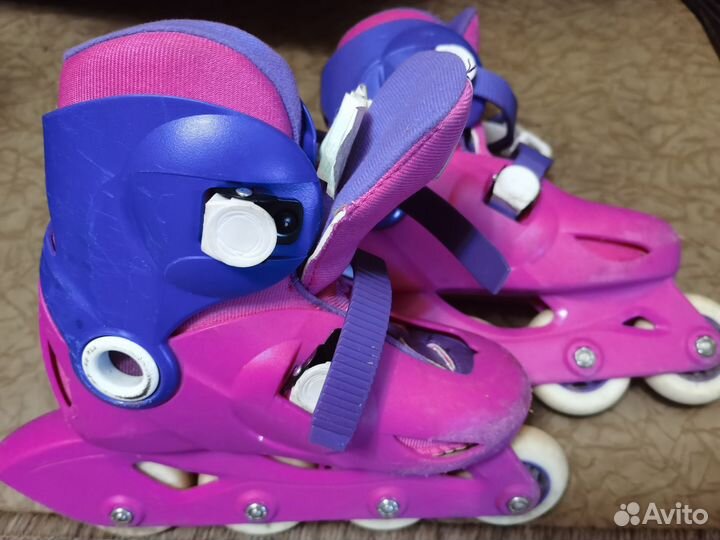 Роликовые коньки детские раздвижные р 28-30