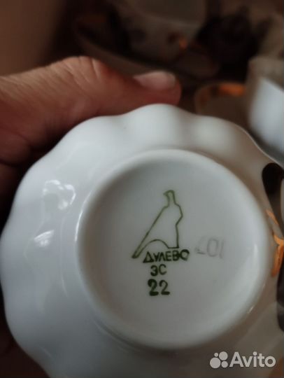 Чайный сервиз СССР дулево СССР