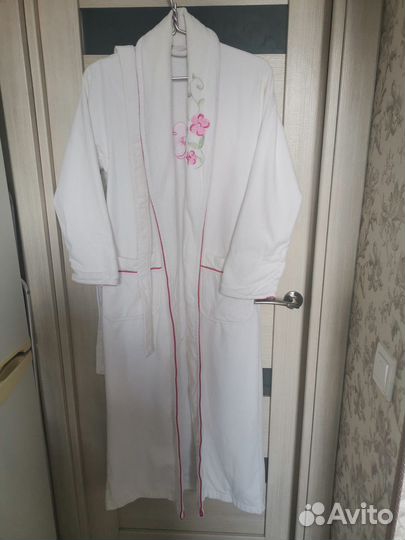 Новый банный махровый халат