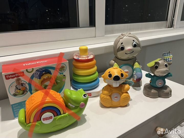 Развивающие игрушки пакетом Fisher price