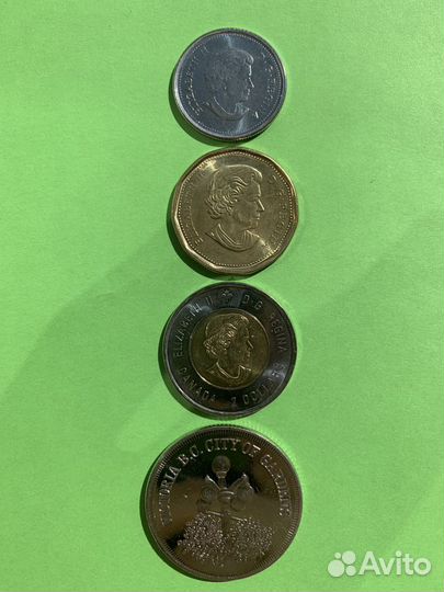 Юбилейные и другие Канада,Китай,о.Мен 01,06,23