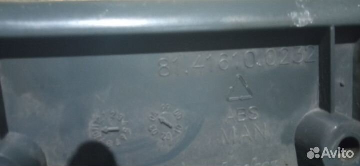 Молдинг переднего бампера правый MAN TGA 2005