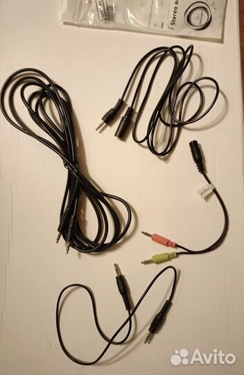 Кабели для наушников и jack - jack