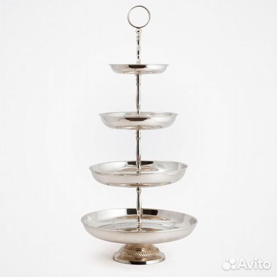 Этажерка латунная многоярусная