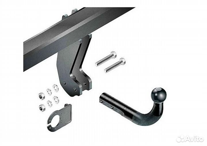 Фаркоп на Lexus RX 2015- без снятия и подрезки