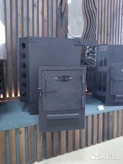 Печь для бани с баком