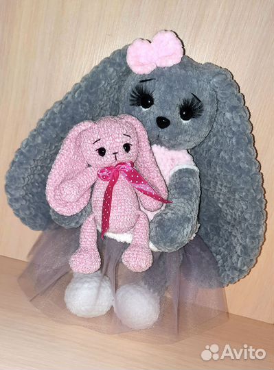 Вязанные игрушки венсдей