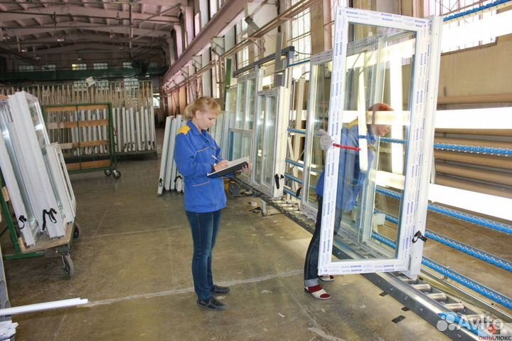 Пластиковое окно от завода