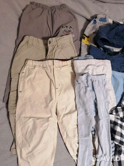 Детские вещи пакетом на мальчика 3-4 лет