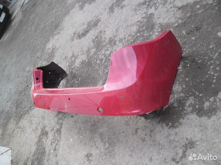 Бампер задний Порше Каен 2 2010-2015 Cayenne