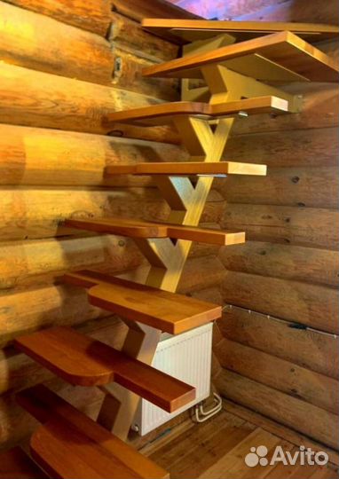 Лестницы на металлокаркасе