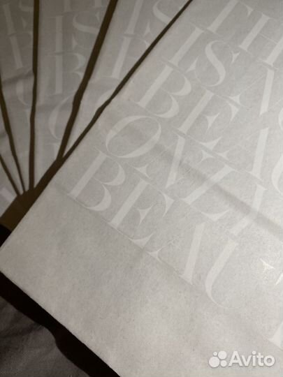 Крафтовый пакет подарочный