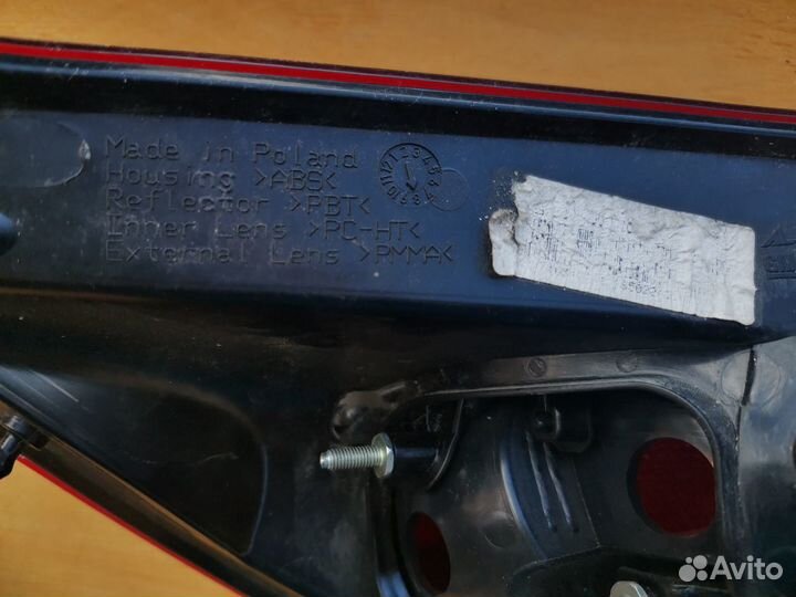 Фара задняя правая Astra J Hatch 5