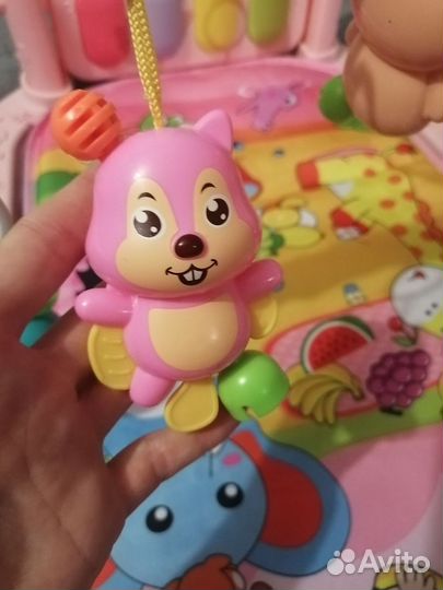 Развивающий коврик музыкальный