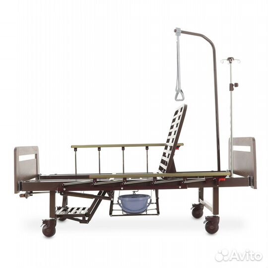 Медицинская кровать с кардиокреслом, с судном