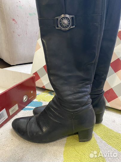 Сапоги демисезонные женские 38