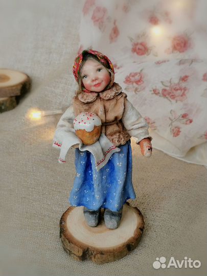 Ватные елочные игрушки