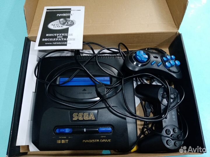 Игровая приставка sega