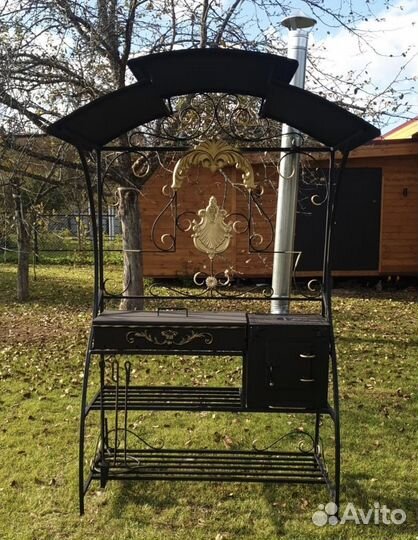 Мангал беседка