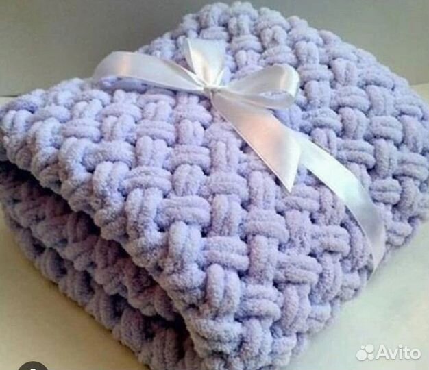 Плед ручной работы