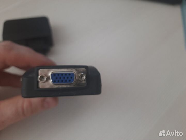 Конвертер rexant BNC и S-video на VGA 1080р