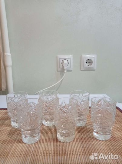 Хрустальные стопки